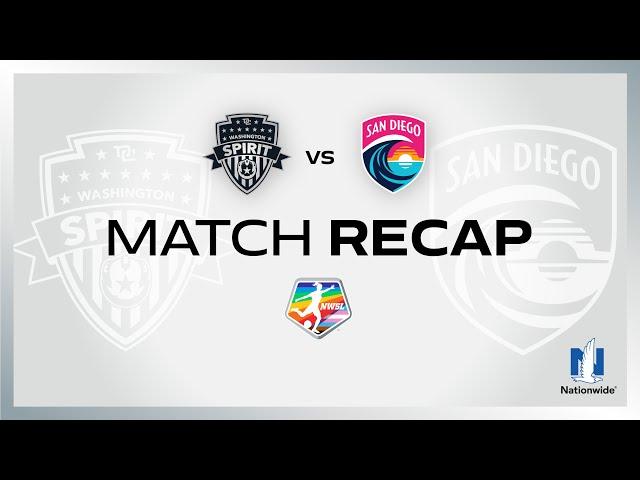 FULL HIGHLIGHTS | Washington Spirit vs. San Diego Wave FC