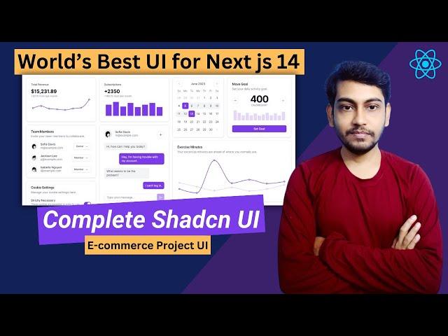 Master Shadcn UI with Next JS 14 and E-commerce Project