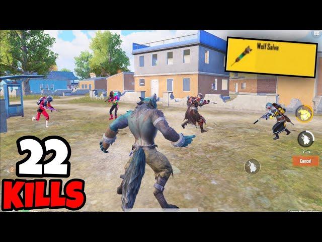 Do NOT Use This WOLF POWER in BGMI *You Will Win* • (22 KILLS) • BGMI Gameplay