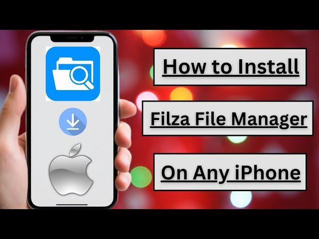 How to Install Filza on iPhone / How to Install Filza File Manager / iOS 17