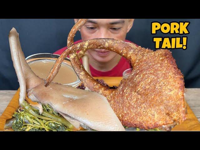 Crispy vs SiNIGANG na Buntot ng BABOY Mukbang Asmr | Filipino Food Mukbang Philippines