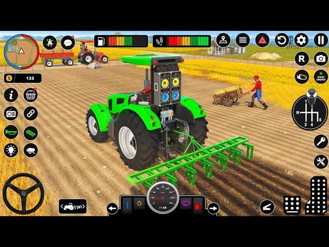 Modern Farm Tractor Driving Games || Farming Tractor 3D  Android Gameplay