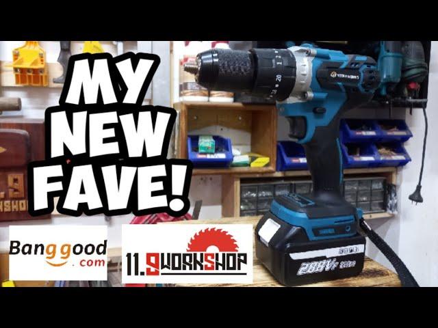 PANALONG BRUSHLESS DRILL! | Banggood Review | Gene Caralde 11.9 Workshop