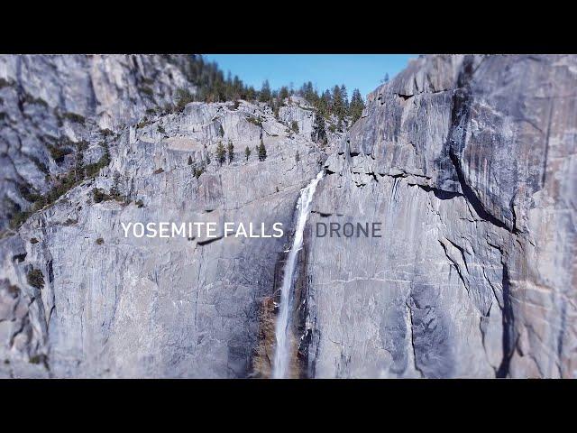 Yosemite Falls • drone