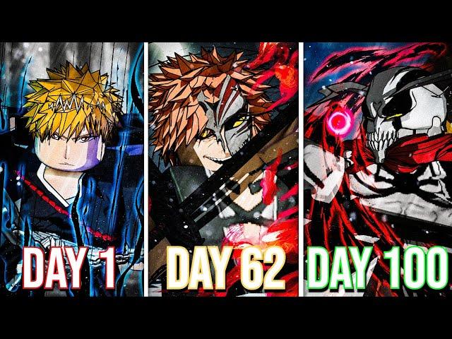 Spending 100 Days as VASTO LORDE ICHIGO in Peroxide - Roblox