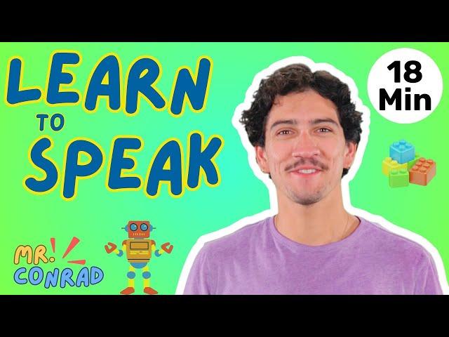 At Home Speech Therapy | Learn to Talk for Babies | Ms Rachel Alternative