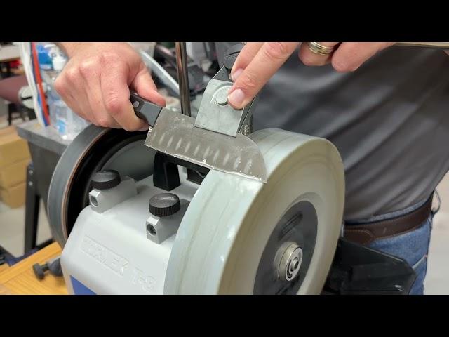 Tormek Sharpening demo using the T-8 Original