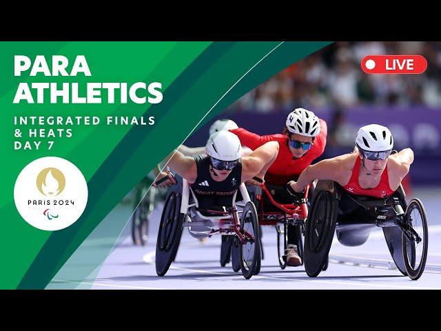 Para Athletics - Integrated Men's & Women's Finals & Heats & SF | Day 7 | Paris 2024 Paralympics