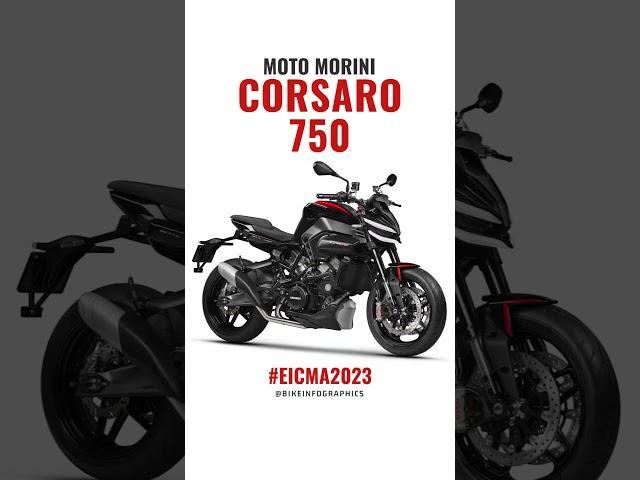 Moto Morini Corsaro 750 Makes Official Debut at #EICMA2023