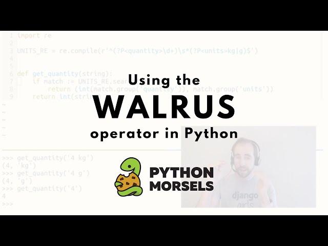 Python's walrus operator