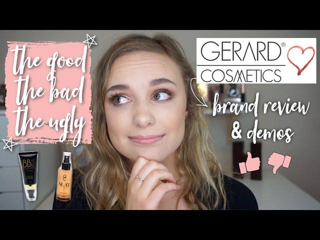 GERARD COSMETICS: the good, the bad, the ugly.