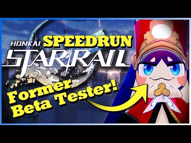 X-Beta Tester SPEEDRUNS SPACE STATION & BELOBOG! (Honkai: Star Rail)