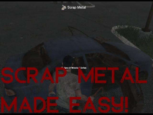 H1Z1 Guide: Getting Easy Scrap Metal !