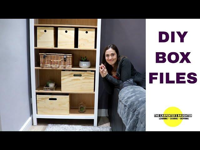 DIY Filing Cabinet Box | The Carpenter's Daughter