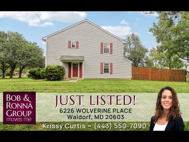 Just Listed! 6226 Wolverine Place, Waldorf, MD 20603