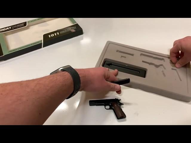 How To Assemble 1911 Miniature GoatGuns Toy Model