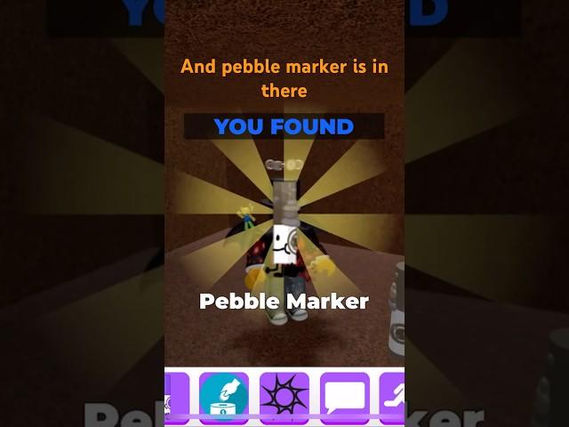 How to find pebble marker in find the markers #bfb #marker