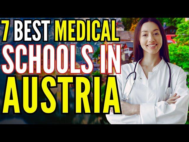 7 Best Medical Schools in Austria for International Students - Study in Austria