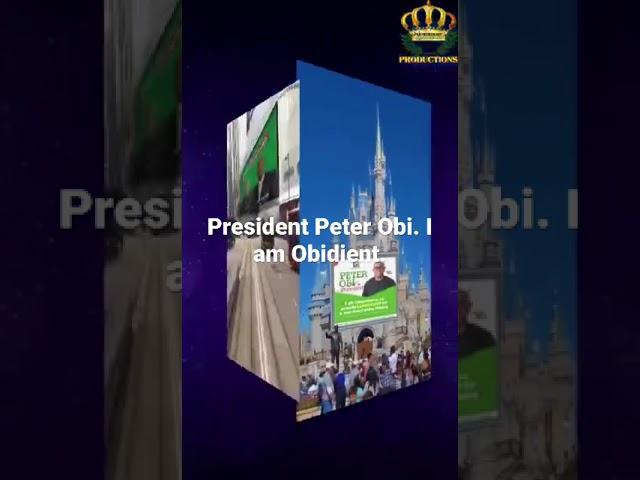 Peter Obi na my President you be.