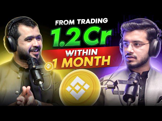 He Earned 12 Millions from Binance Crypto Trading in Pakistan | Podcast with Tanveer of  @P4Provider