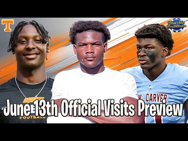 Tennessee June 13th Visits Preview