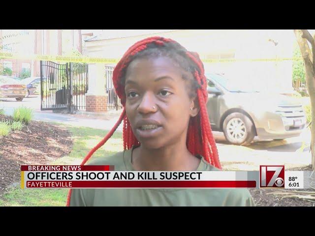 'Unnecessary': Witness says of deadly shooting of Fayetteville murder suspect