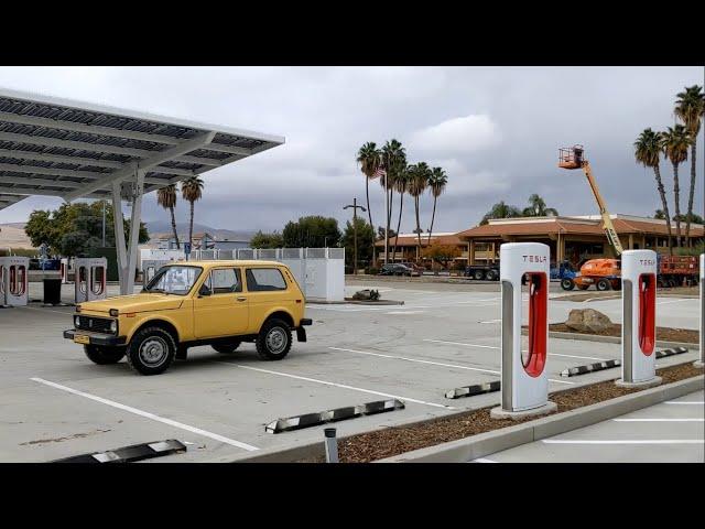 I drove an old Russian car across the USA