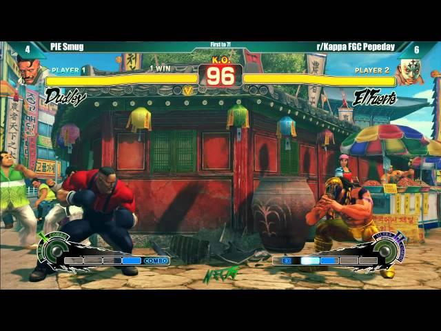 NEC15 - USF4 - Special Exhibition - PIE Smug vs r/Kappa FGC Pepeday