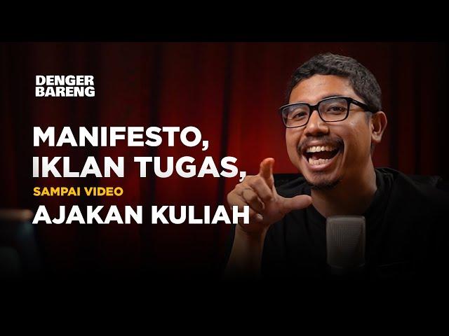 TUGAS IKLAN SEKOLAH JAMAN SEKARANG BUKAN SEMBARANGAN - DENGER BARENG