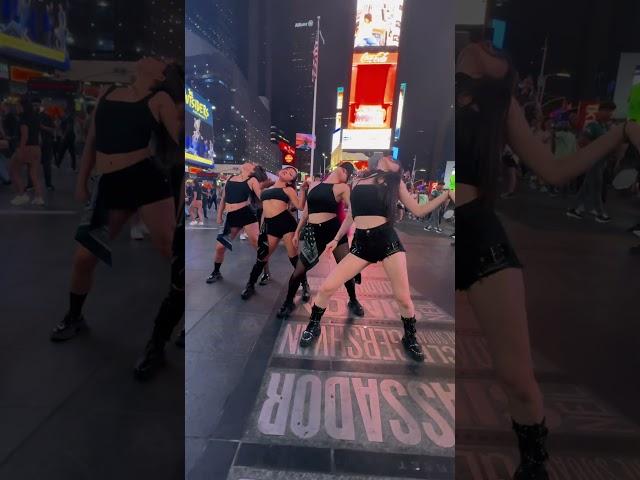 Hot girls in your area 🩷#blackpink #danceperformance #timessquarenyc #dance #nyclife