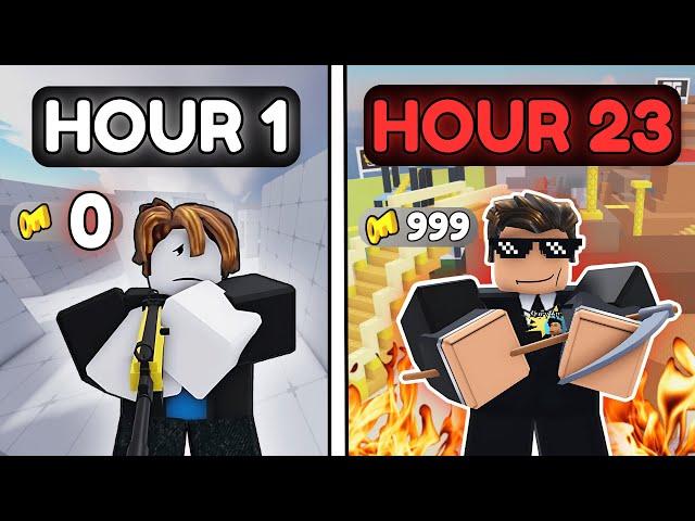 I Spent 24 Hours To Become A Rivals PRO (Roblox Rivals Part 1)