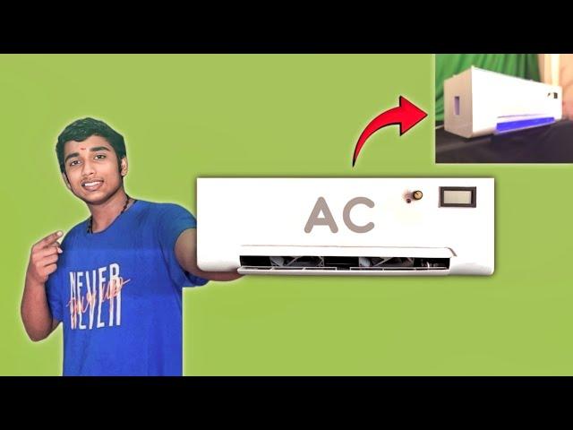 How To Make AC easily at home|| Smart Air Conditioner