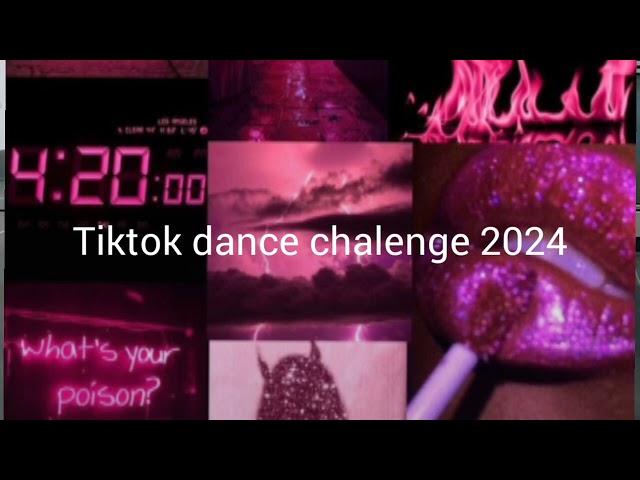 tiktok dance chalenge 2024