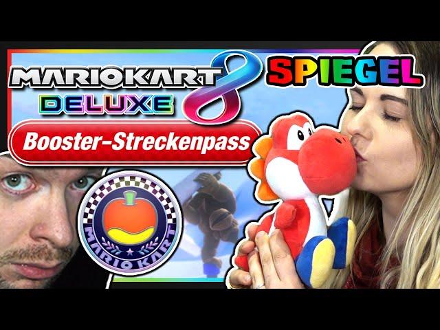 MARIO KART 8 DELUXE BOOSTER-STRECKENPASS  Frucht-Cup Spiegel Together mit Juli