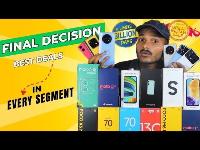 Top Smartphone Deals In Every Segment on Amazon & Flipkart.