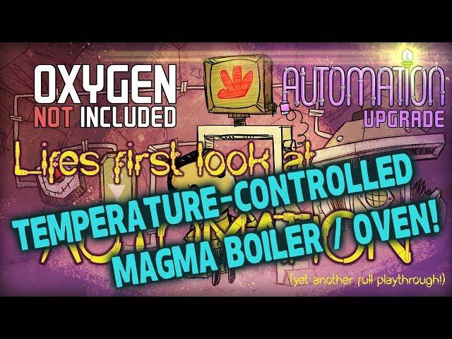 Oxygen Not Included - Temperature Controlled Oven (Automation Upgrade)