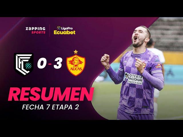 Cumbayá FC 0 - 3 SD Aucas / Resumen Fecha 7 / 2da Etapa / LigaPro Ecuabet