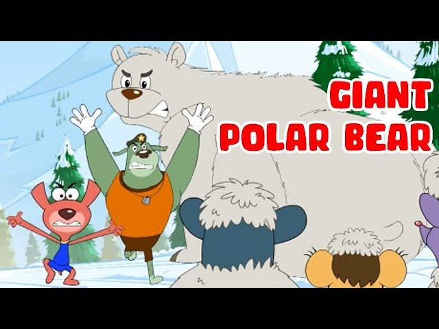 Rat A Tat - Giant Polar Bear & More Animals - Funny Animated Cartoon Shows For Kids Chotoonz TV