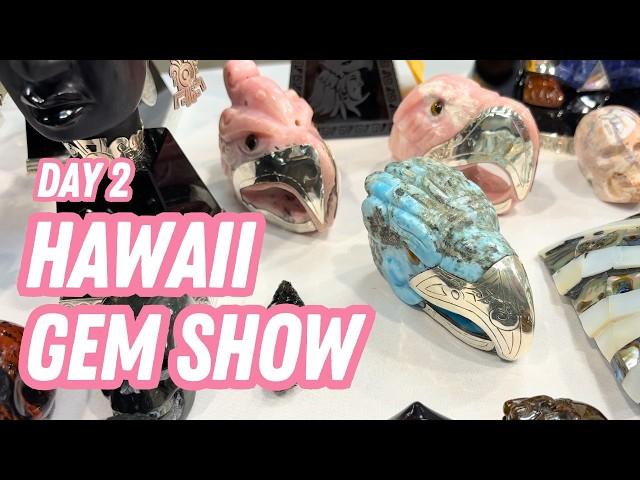 Hawaii Gem Show Day 3 | Crystal Shop with Me!