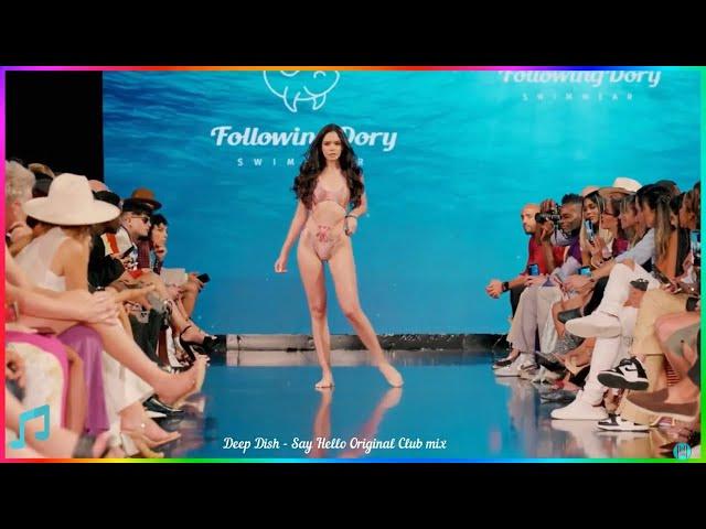 Deep Dish Say Hello Original Club mix  Floating FOLLOWING DORY SWIMWEAR at Miami Swim Week