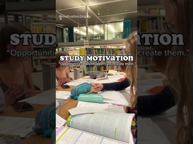 Study motivation! ️