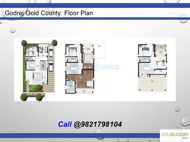 Godrej Gold County | Floor Plan, Location map@9821798104