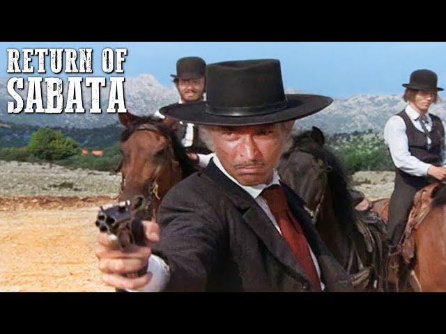 Return of Sabata | CLASSIC WESTERN | Full Movie | Spaghetti Western | Cowboys | English