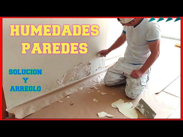 HUMEDAD PAREDES SOLUCION CASERA FILTRACION no es condensacion