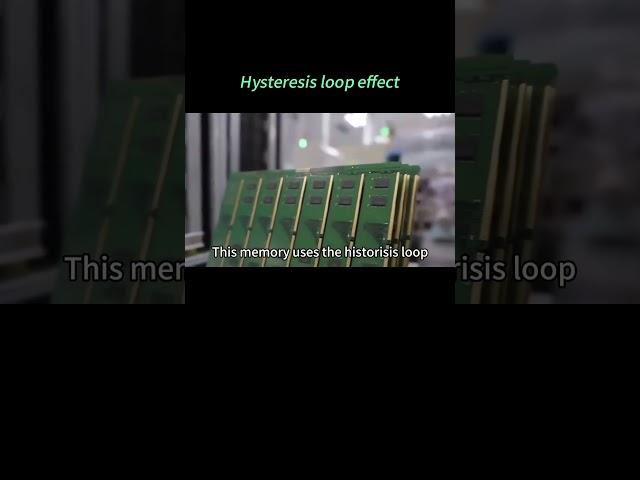 Did you know about the hysteresis loop effect in electronic circuits? #technology #electronics