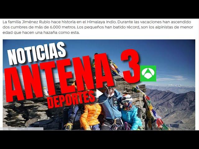 ENTREVISTA ANTENA 3 DEPORTES | EXPLORANDO RINCONES | EXPEDICIÓN HIMALAYA