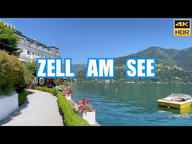 Zell am See Austria   Walking tour ️ 4K HDR