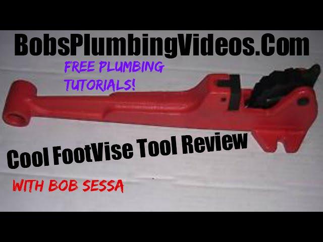 Portable Pipe Vise / Foot Vise