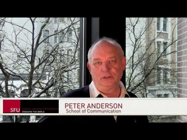 SFU Professor Peter Anderson Introduces the Centre for Critical Networks