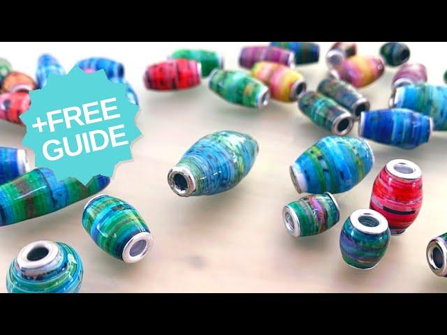 Learn the BEST HACKS to Make GORGEOUS FANCY Paper Beads